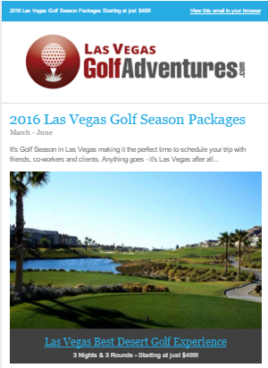 Las Vegas Golf Deals