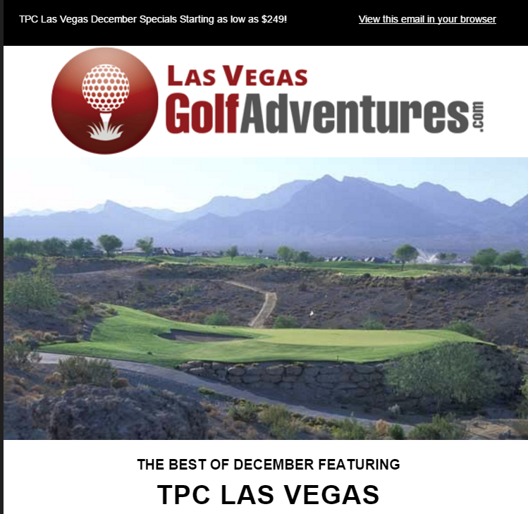 Las Vegas Golf Deals